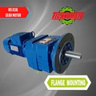 Technomoto Helical Gear Motor Flange Mounting 1